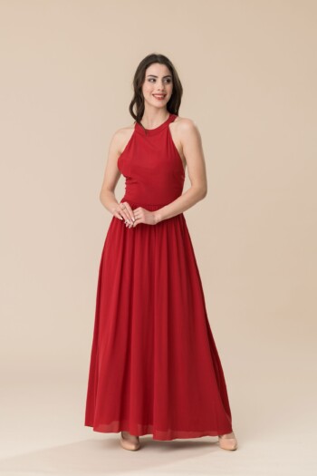 Cocktailkleid Hazel – Rot – Graf von Matt – Las Perlitas Zürich