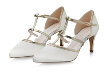 Satin-Slingpumps Lindy – Ivory – Salma & Noeli – Las Perlitas Zürich