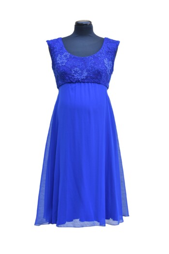 Umstandskleid Kim – Blau – Las Perlitas Zürich