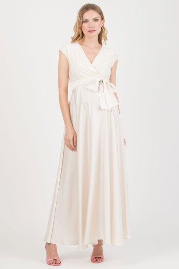 Still-/Umstandskleid Lucrezia – Creme – Las Perlitas Zürich