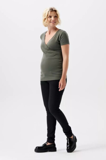Umstandsjeans Avi – Schwarz – Las Perlitas Zürich